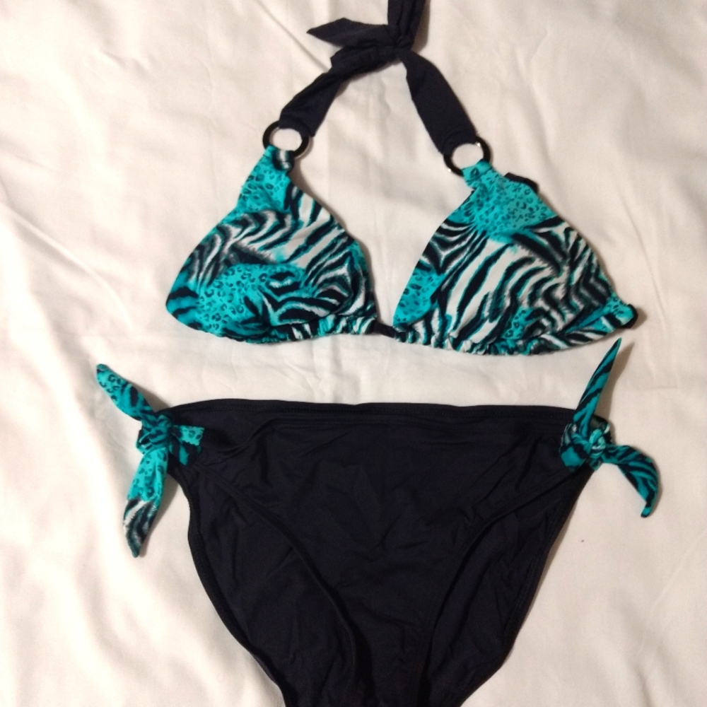Animal print bikini